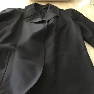 Anne Klein navy swing light weight jacket